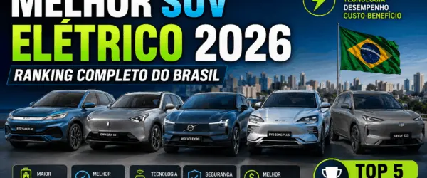 Melhor SUV Elétrico 2026: Ranking Completo do Brasil