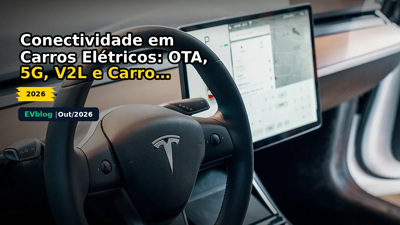 Conectividade em Carros Elétricos: OTA, 5G, V2L e Carro Inteligente