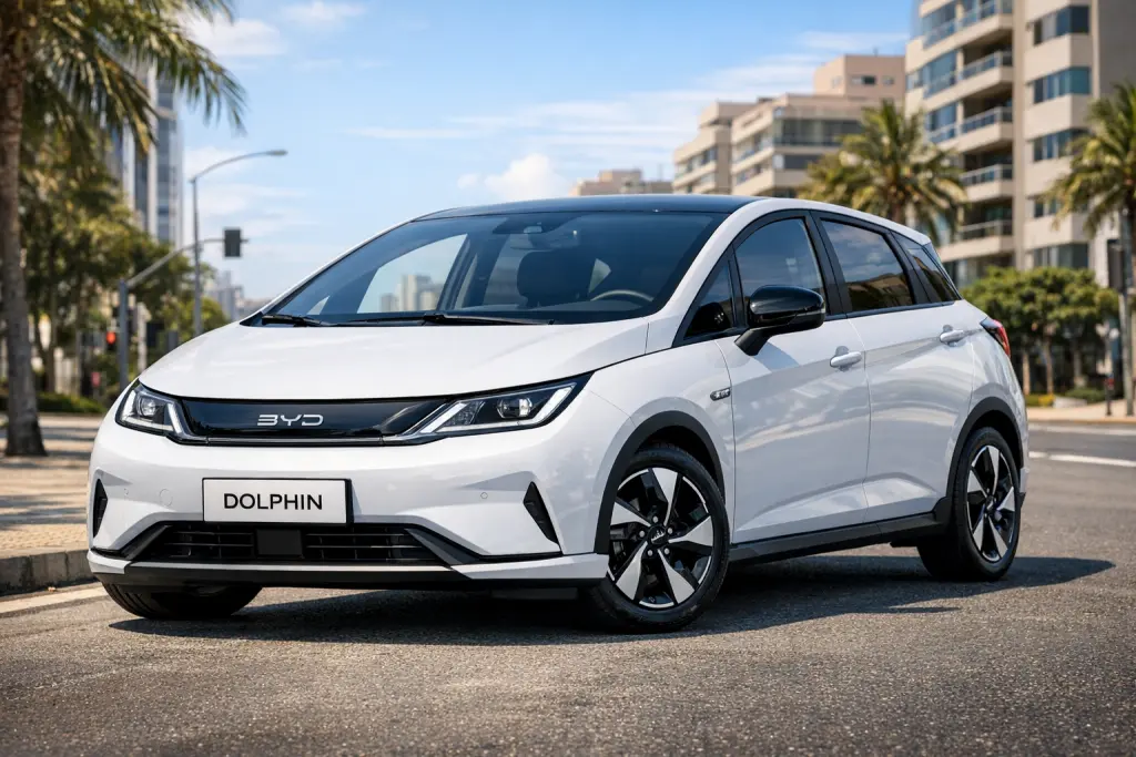 Comparativo BYD Dolphin x GWM Ora 03 2026 Brasil