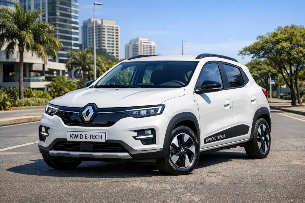 Renault Kwid E-Tech 2026: Preço, Autonomia e Ficha Técnica