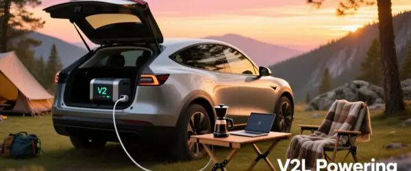 V2L: O Que É e Como Usar o Carro Elétrico Como uma Tomada