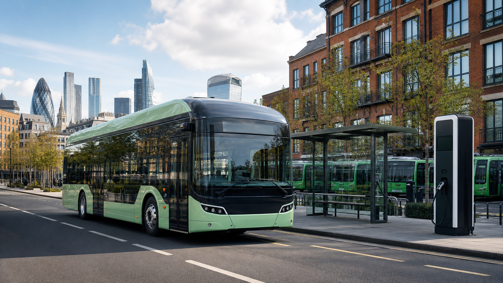 Londres celebra 3.000 ônibus elétricos zero emissão em sua frota