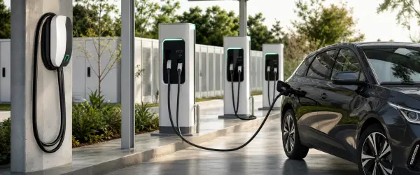 Electrify America inaugura maior estação de recarga com armazenamento de baterias