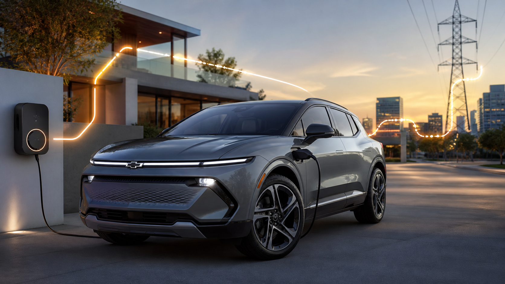 GM lança recarga bidirecional em EVs com funções V2H e V2G