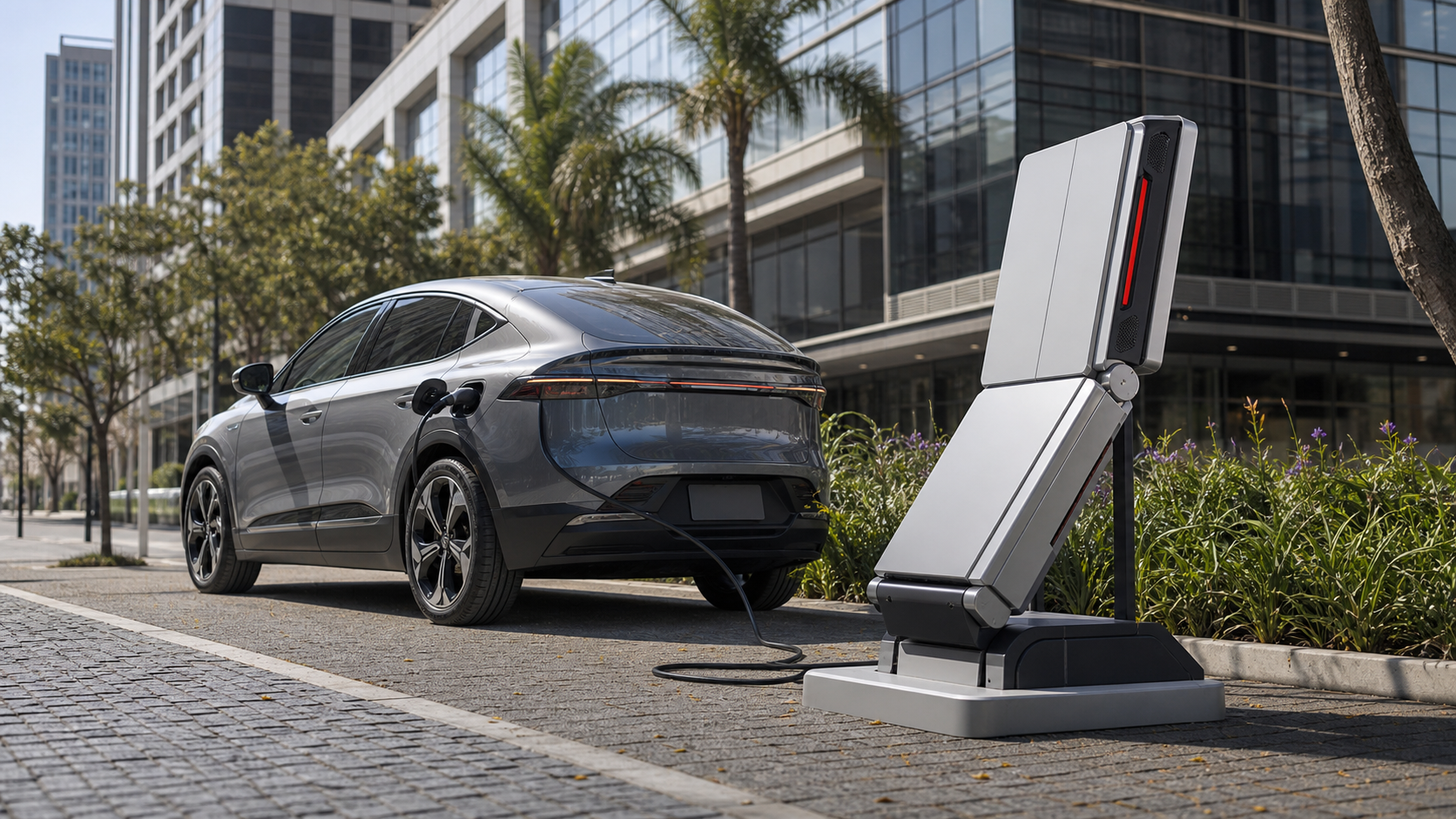 Primeiros Superchargers dobráveis da Tesla chegam à Europa