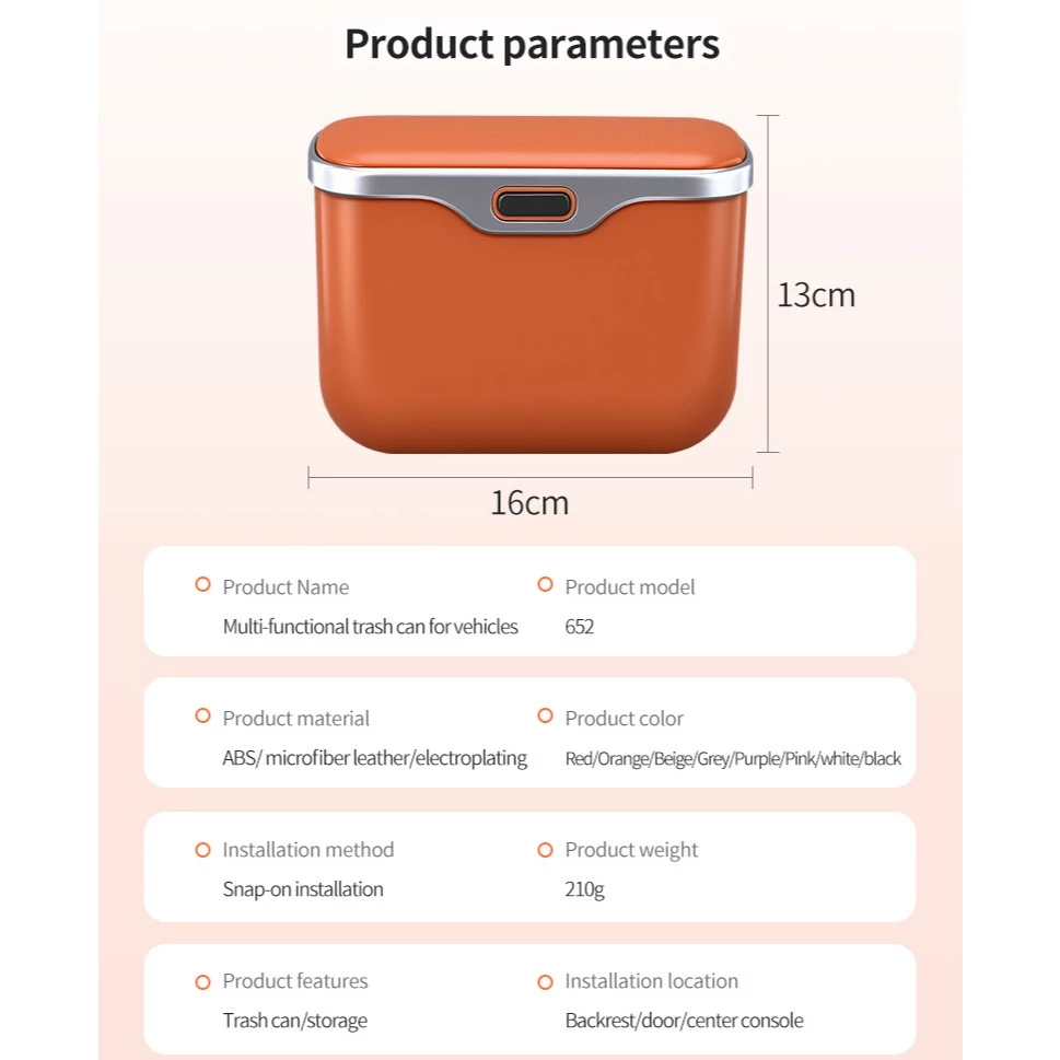 Caixa de Armazenamento para Porta com Tampa – BYD Atto 3, Dolphin e Yuan Plus