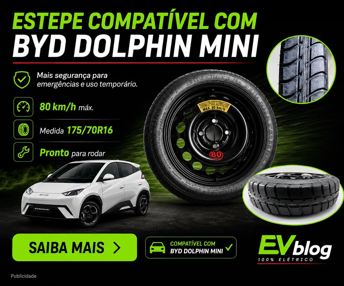 Estepe fino Dolphin Mini