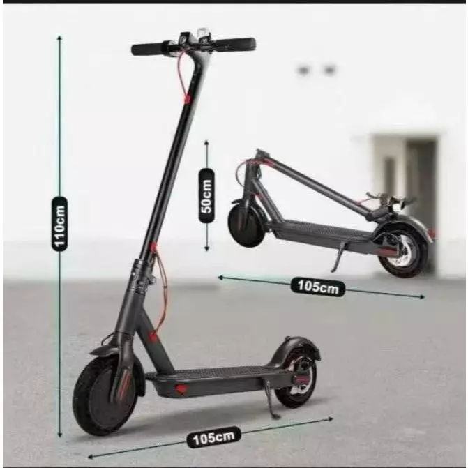 Patinete Elétrico Adulto 350W – Alta Velocidade, Bateria Longa e Suporta Até 150kg
