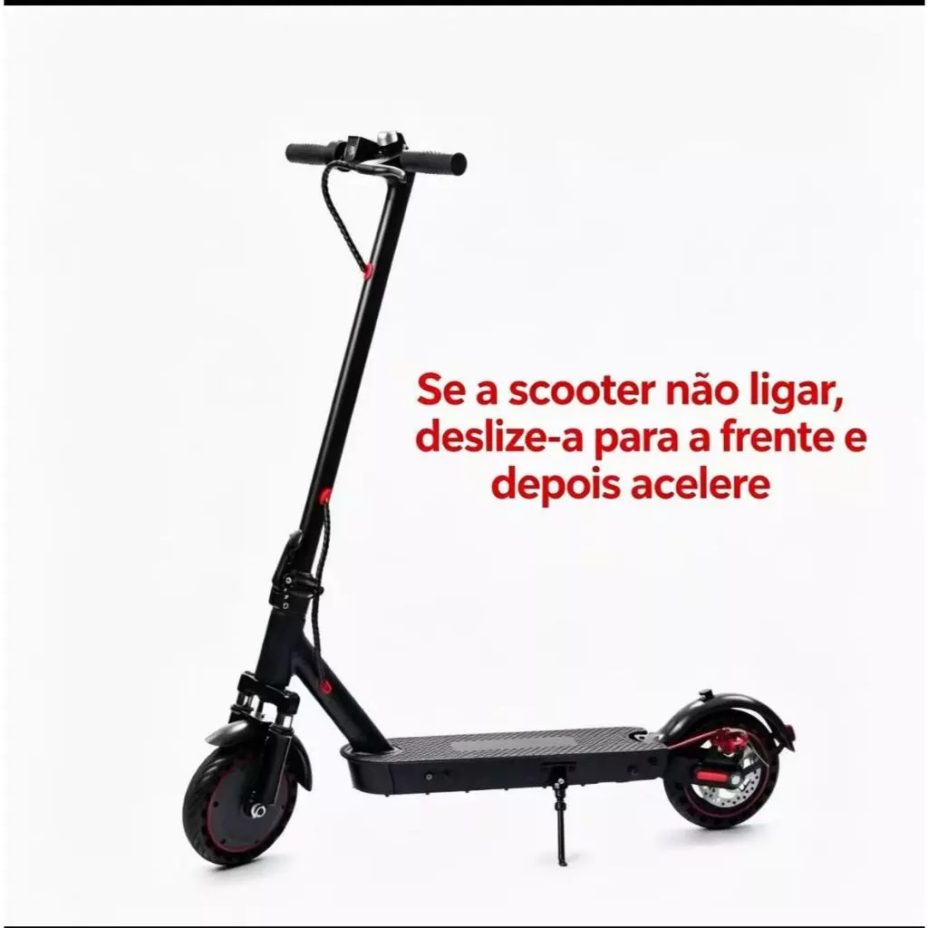 Patinete Elétrico Adulto 350W – Alta Velocidade, Bateria Longa e Suporta Até 150kg