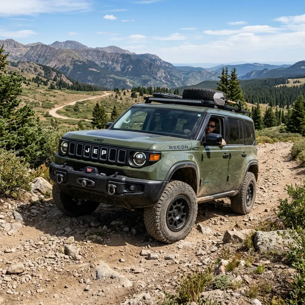 Jeep recon — foto real