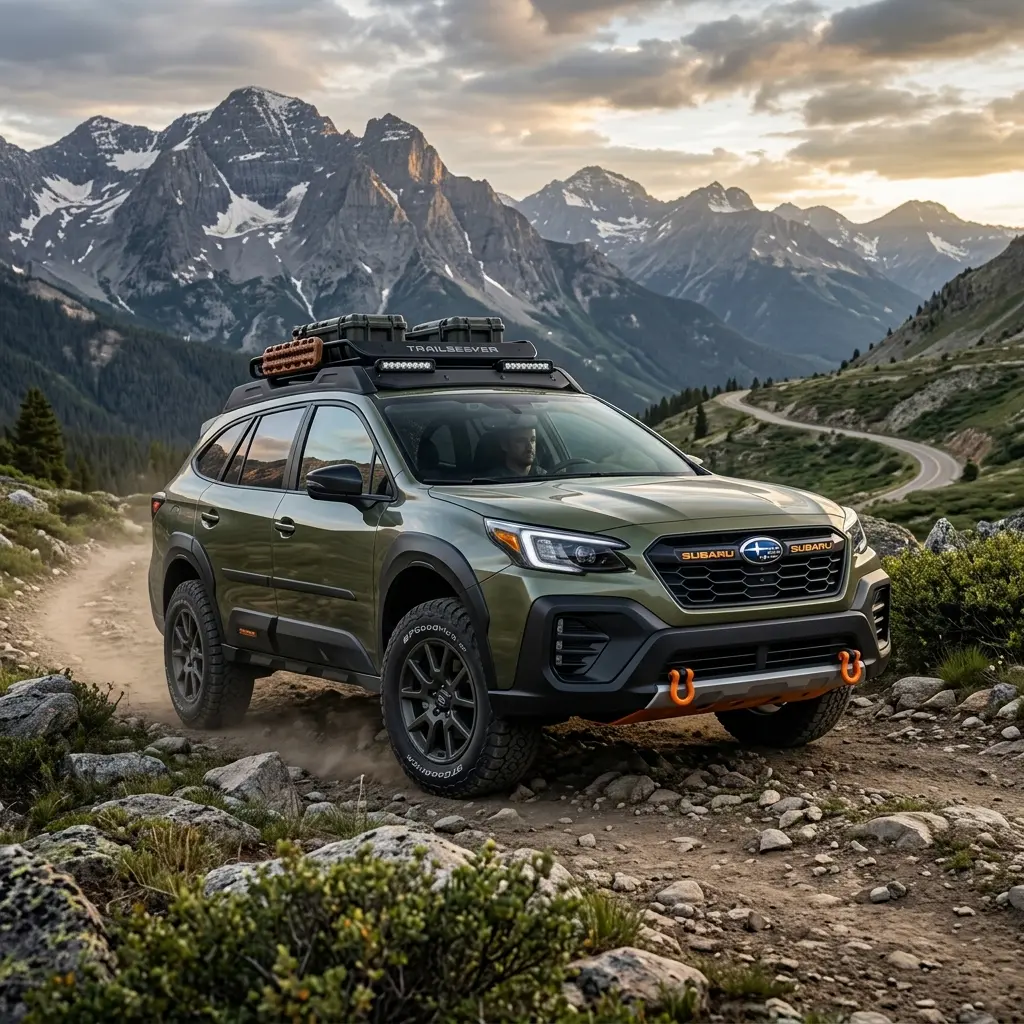 Subaru trailseeker — foto real