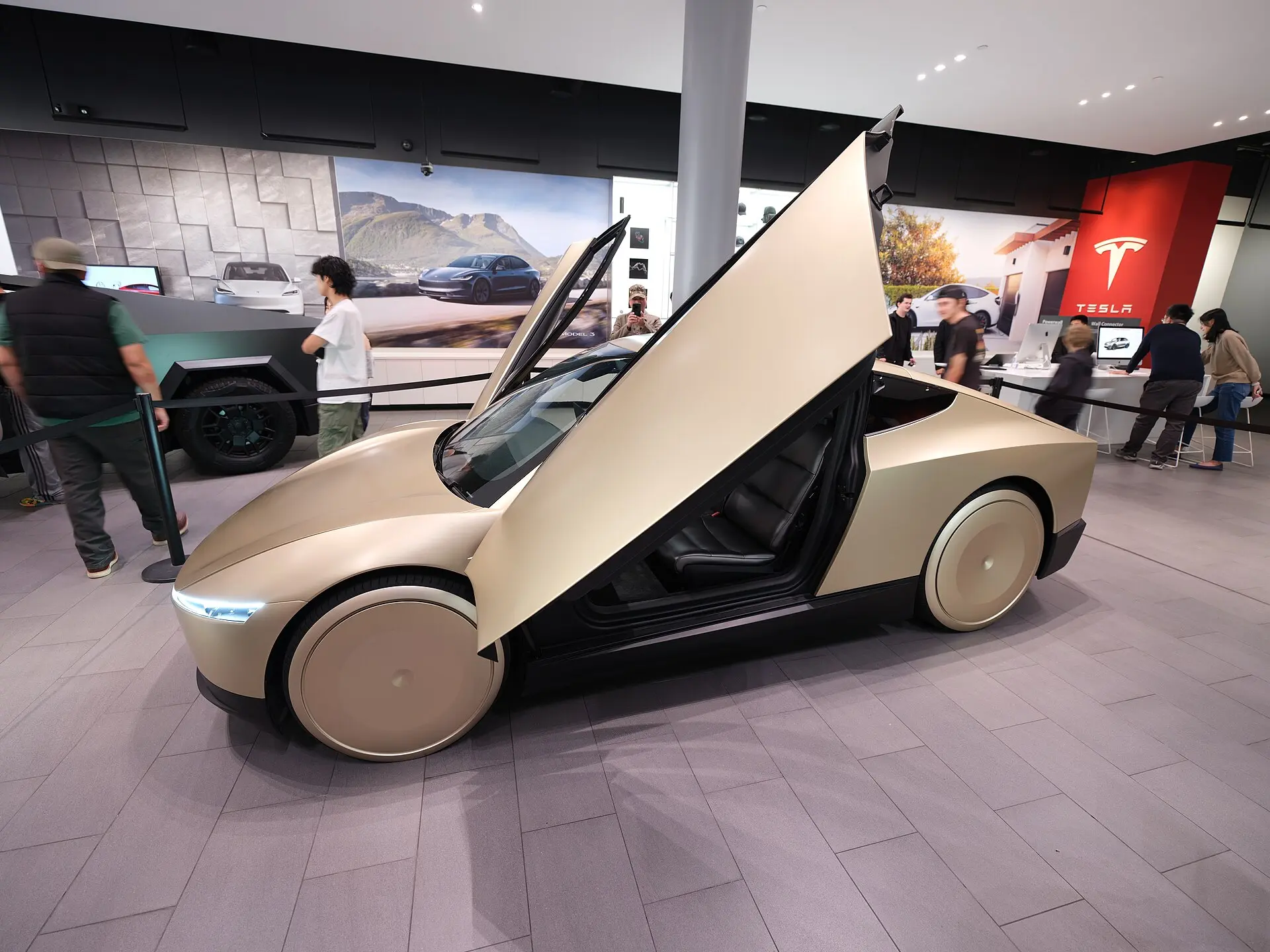 Tesla Cybercab 2026 — foto real 2026 — foto real