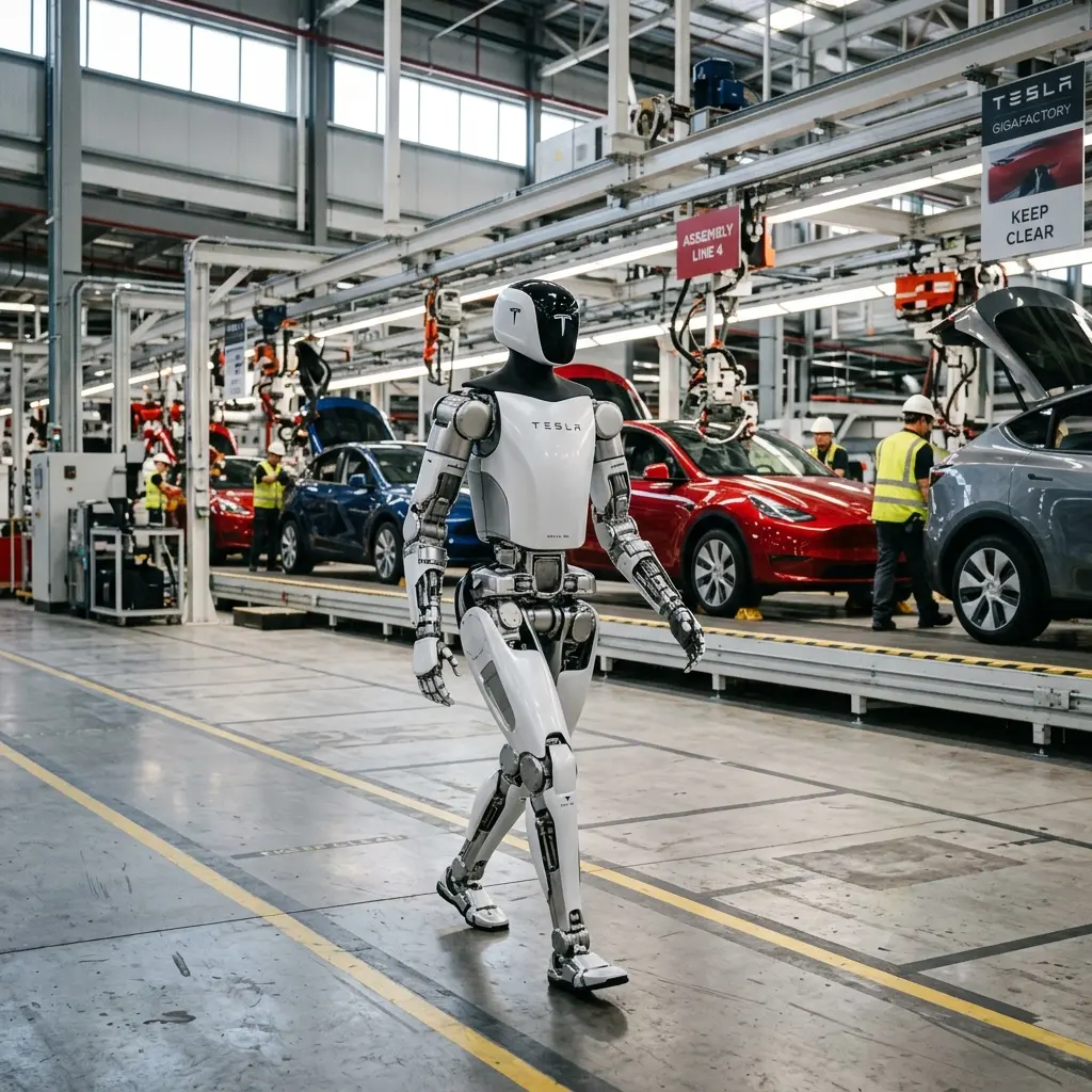 Tesla Optimus 2026 — foto real 2026 — foto real