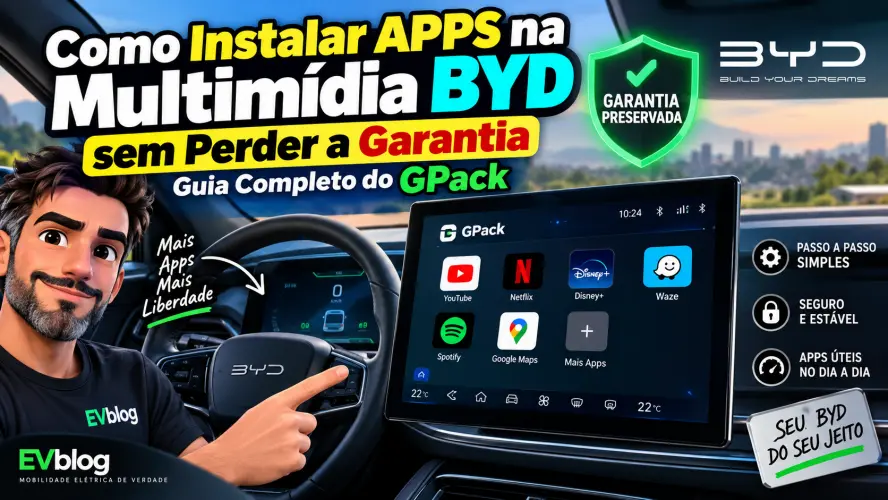 Como Instalar Apps na Multimídia BYD sem Perder a Garantia: Guia GPack