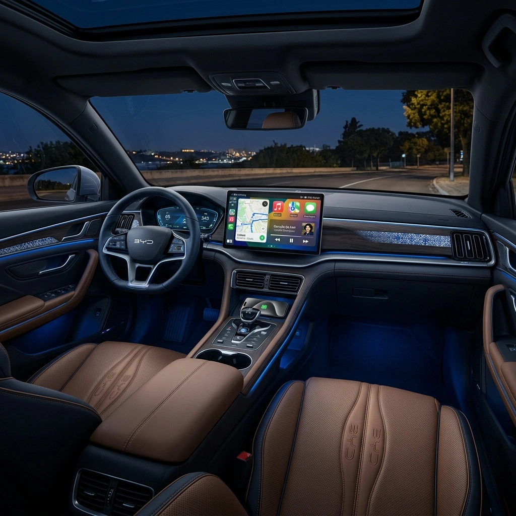 CarPlay sem fio no BYD: quais modelos teĢ e como ativar em 2026