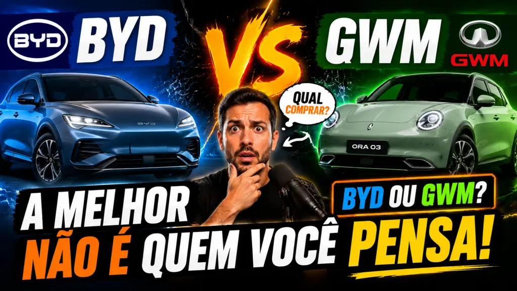 BYD vs GWM em 2026: Qual Marca Vale Mais a Pena Comprar no Brasil?