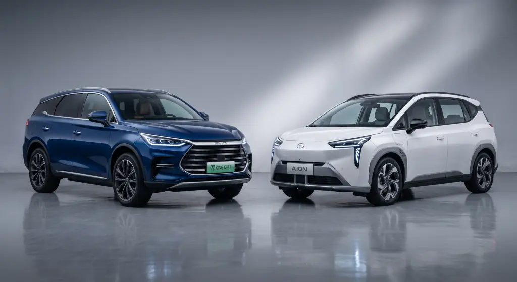 BYD King DM-i vs GAC Aion Y: Qual Elétrico Comprar em 2026?