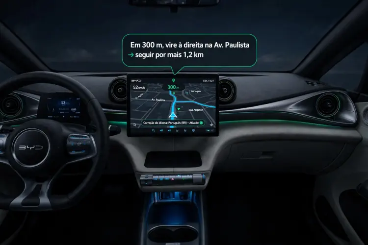 Multimidia BYD travou ou tela preta? Checklist de 7 passos antes da concessionaria