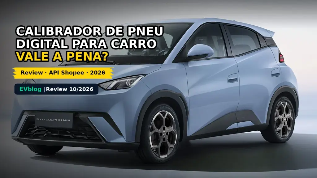 Calibrador de pneu portátil: este modelo vale a pena?