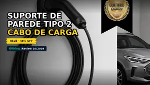 Suporte de parede para cabo Tipo 2