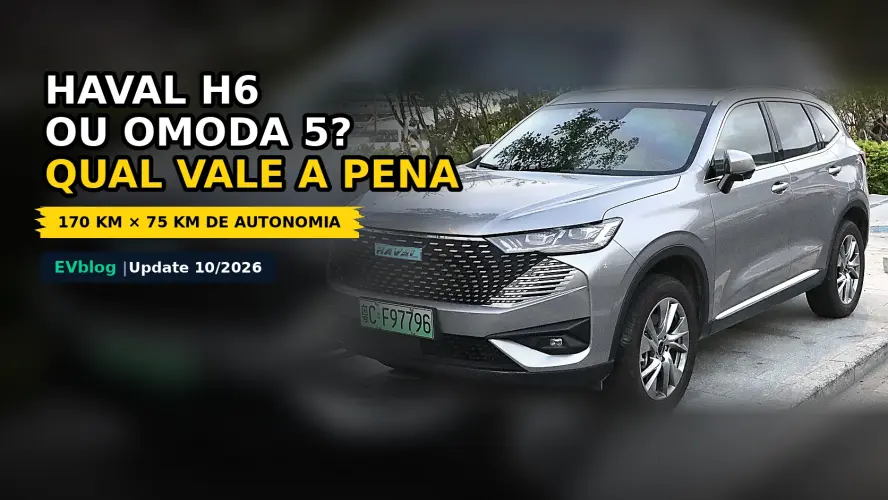 Haval H6 vs Omoda 5: Qual Híbrido Plug-in Vale a Pena em 2026