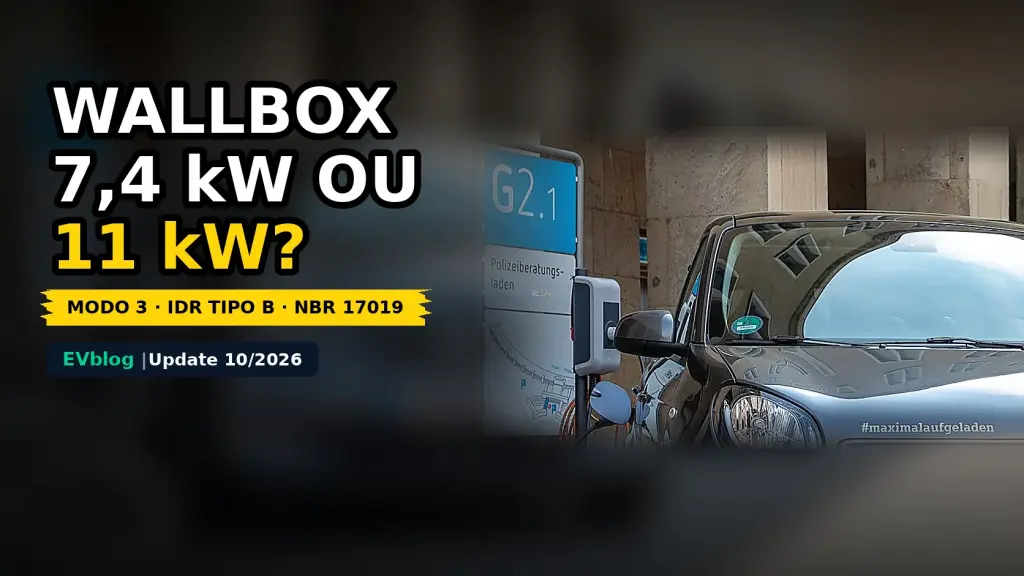 Wallbox para Carro Elétrico: 7,4 kW ou 11 kW? Preços e Como Escolher