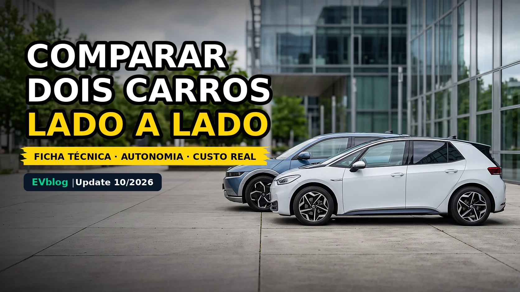 Comparar Carros: Comparador Lado a Lado, Ficha Técnica e Custo Real