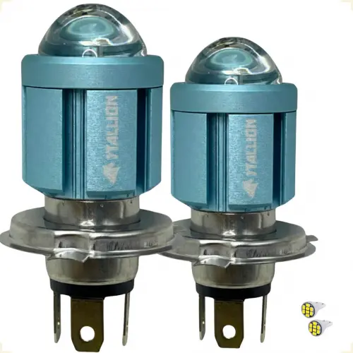 Lâmpada LED H4 no farol: vale a pena trocar o halogênio? (R$ 59,99, 3.322 vendidos)