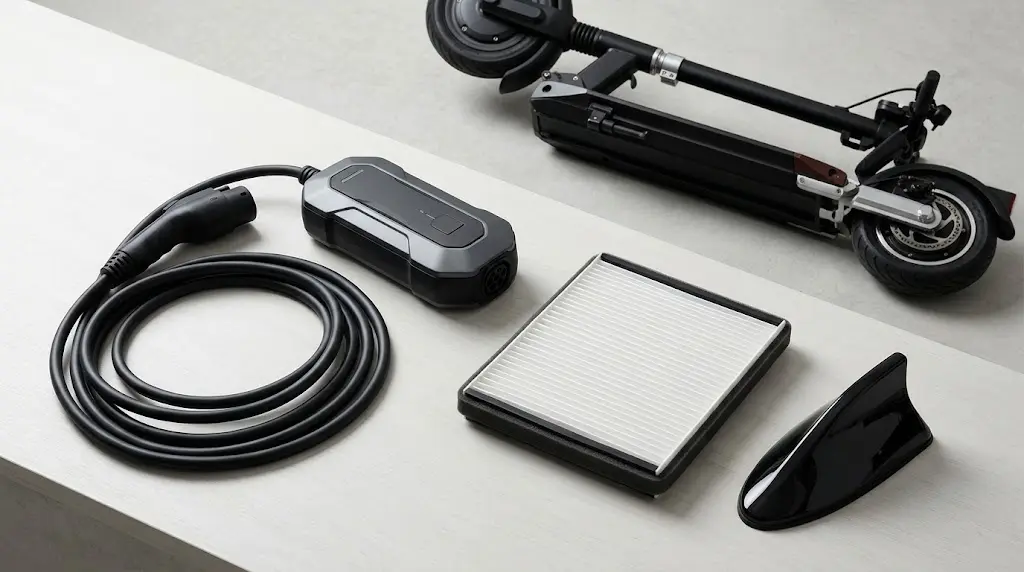 Acessórios e produtos para carro elétrico na Shopee: o que vale a pena em 2026 (review)
