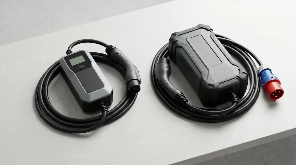 JOYFOX 7 kW vs Carregador Tesla/BYD 7 kW: qual carregador portátil comprar em 2026?